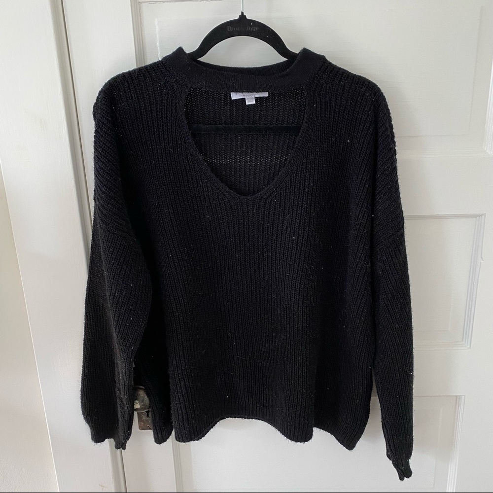 Don’t Ask Why // Cut-Out Front Sweater